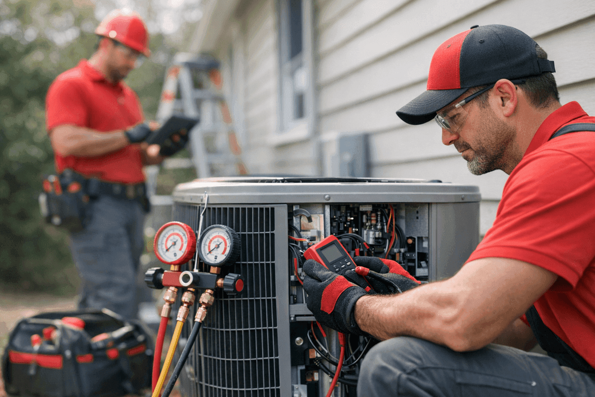 AC Repair service by GV Heating & Cooling