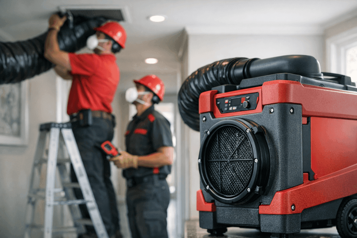 Air Scrubbers service by GV Heating & Cooling