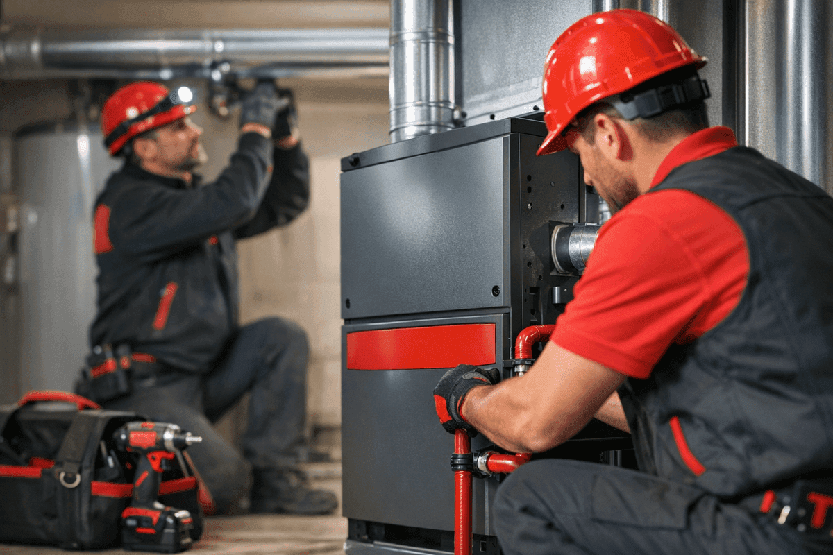 Heating Installation service by GV Heating & Cooling