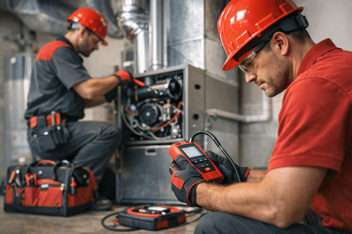 Heating Maintenance service by GV Heating & Cooling