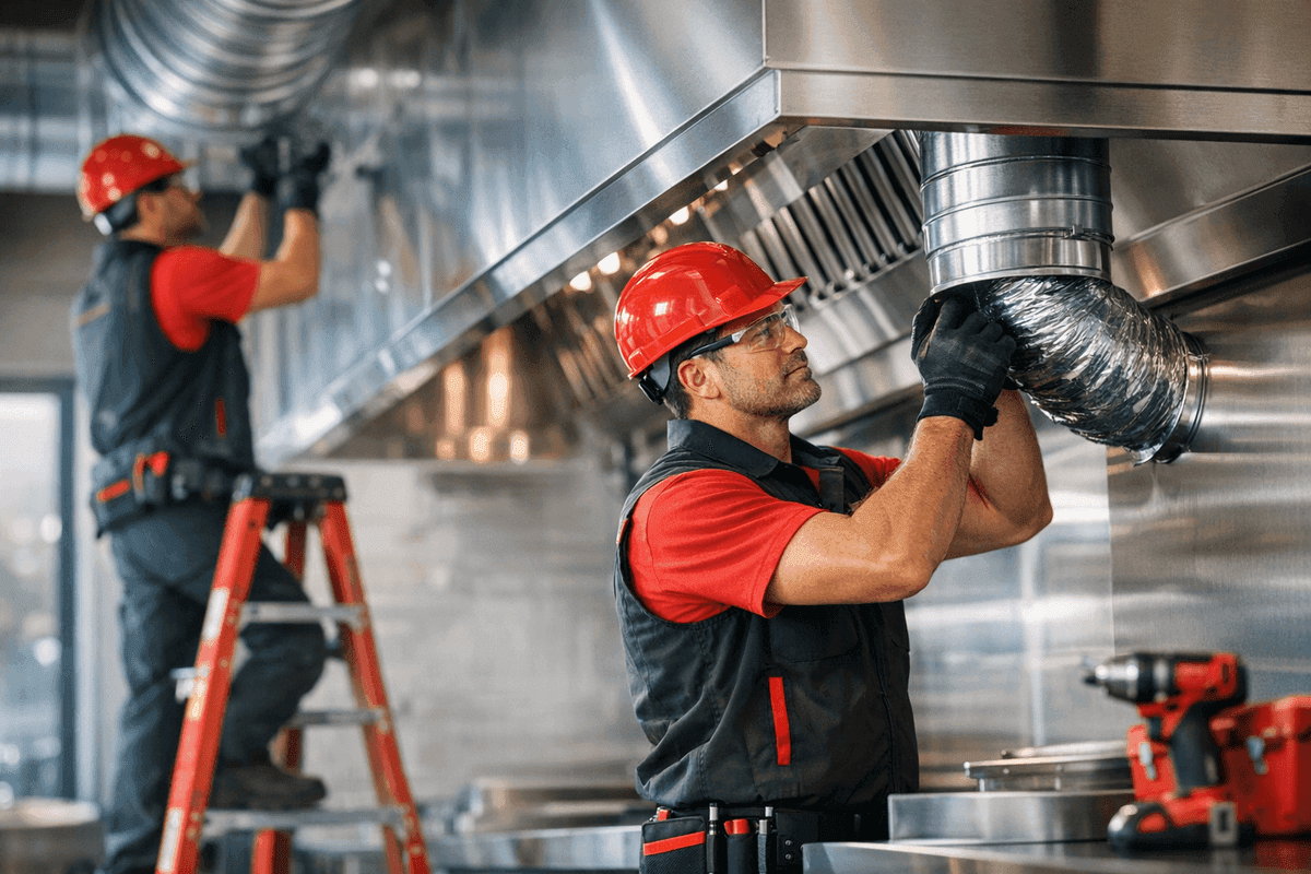 Hood & Exhaust Installation service by GV Heating & Cooling