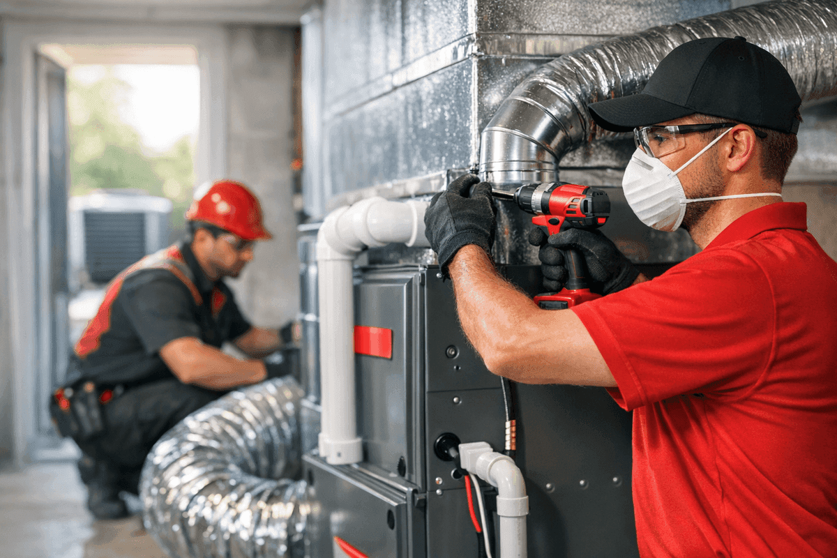 HVAC Installation service by GV Heating & Cooling