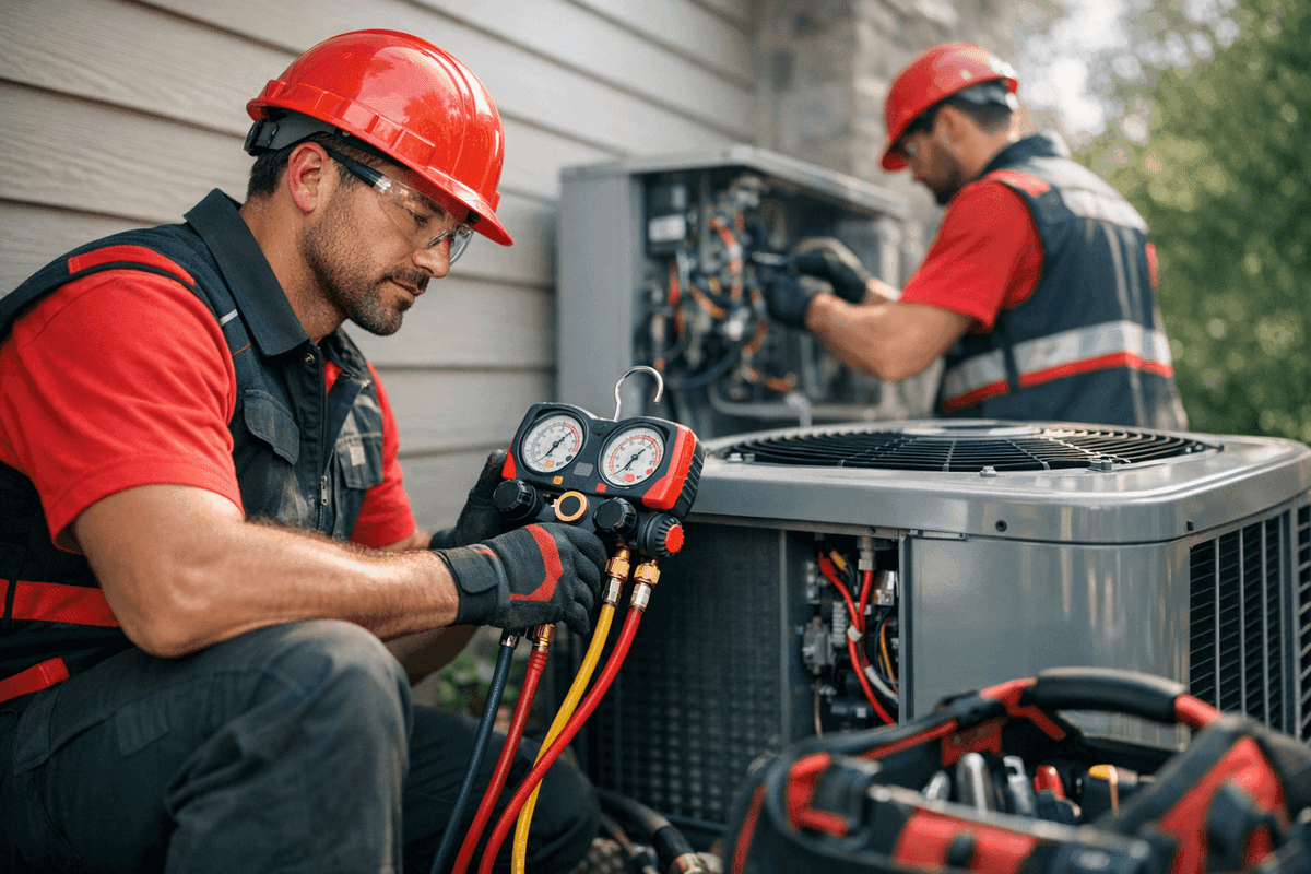 HVAC Repair service by GV Heating & Cooling