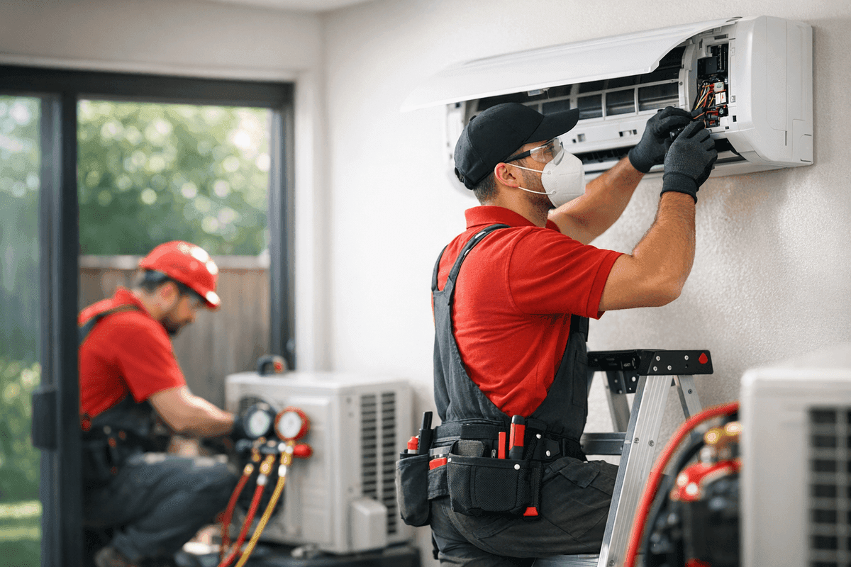 Mini-Splits service by GV Heating & Cooling