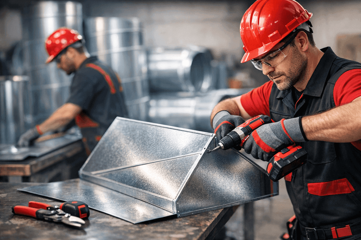 Sheet Metal service by GV Heating & Cooling